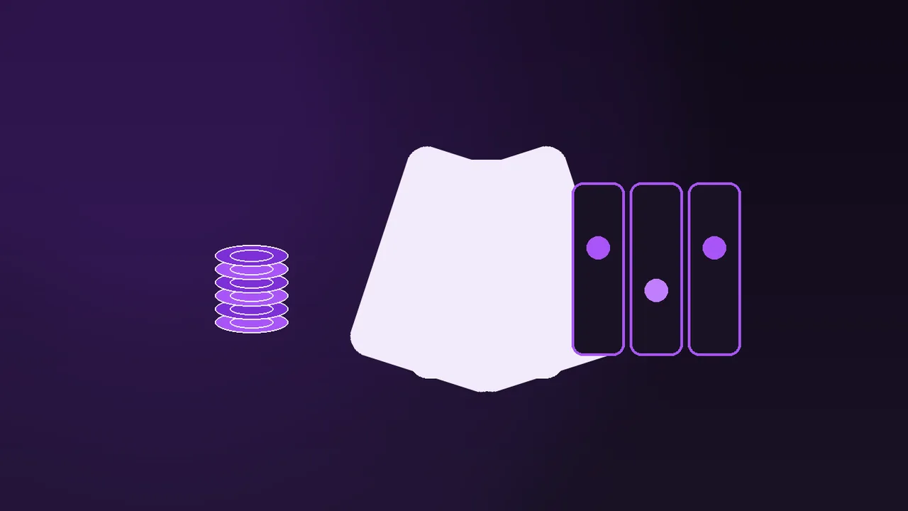 Fresh casino homepage on a laptop at night with purple light, a dated terms document and archive folder beside it