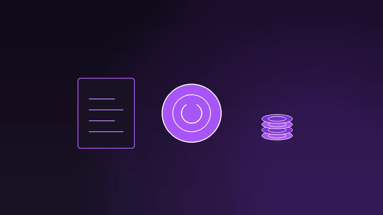 Smartphone payment app beside a casino fee schedule, purple-neon glow on dark violet