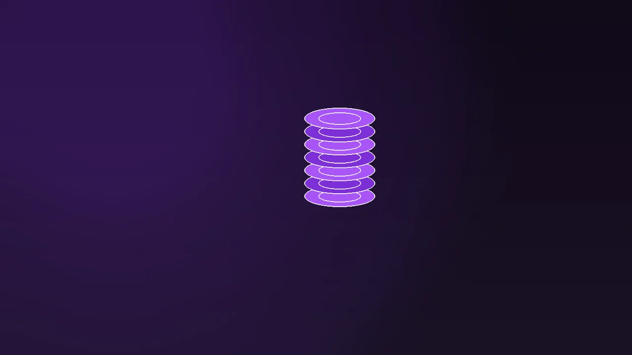 A triple match percentage stack beside a deposit slip in purple neon light