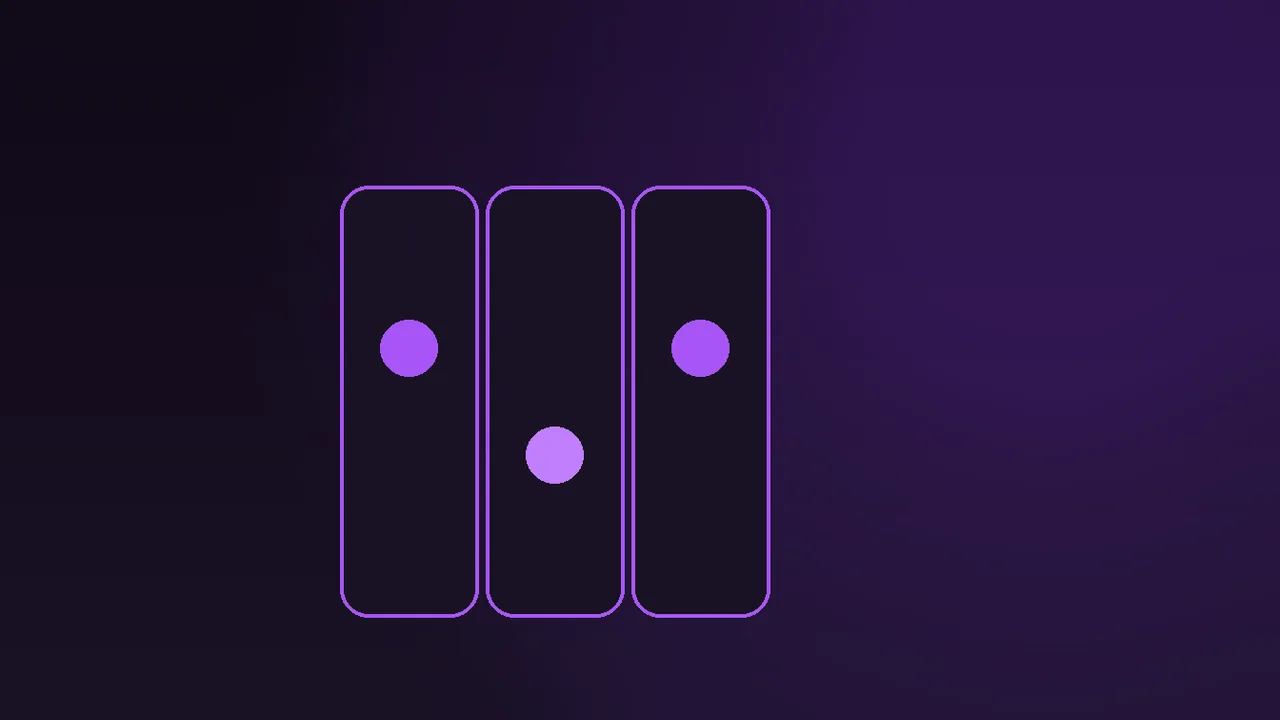 Ten pound note exchanging into three hundred spin tokens under violet neon on dark desk