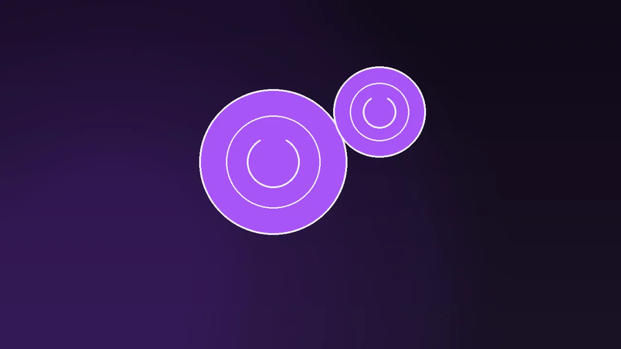 Ten pound note beside a small calendar and clock, purple neon glow across a dark desk