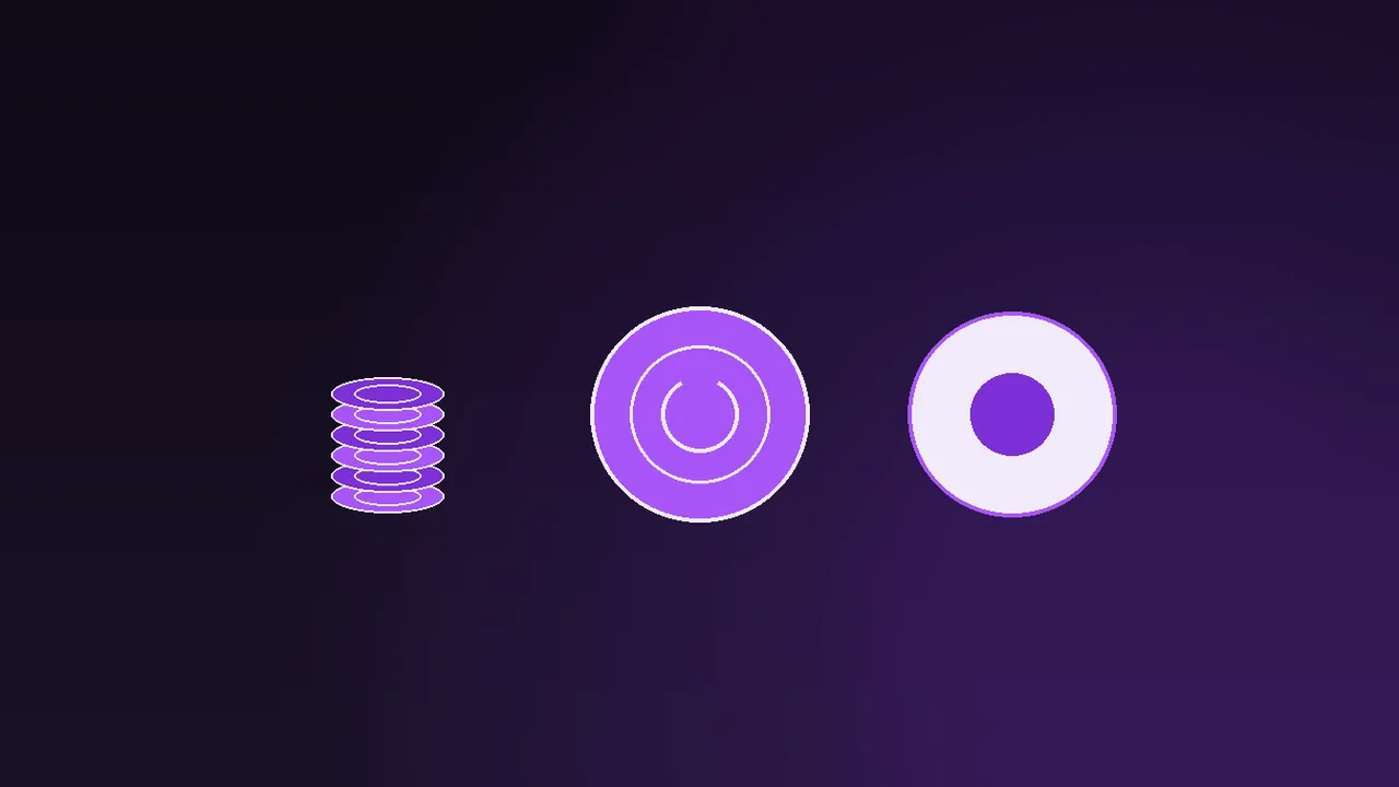 Three-pound deposit tier read line by line, purple-neon clause highlights over dark cards